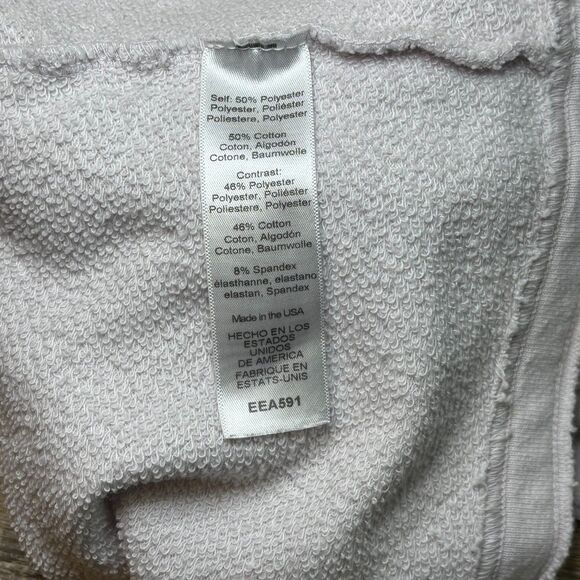 Michael Stars Ariana Flutter Sleeve Sweatshirt Light Purple Size Small - Picture 5 of 6